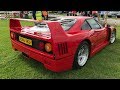 2017 Limerick Classic Car Show - F40 & Rare Ferrari 365 - Stavros969