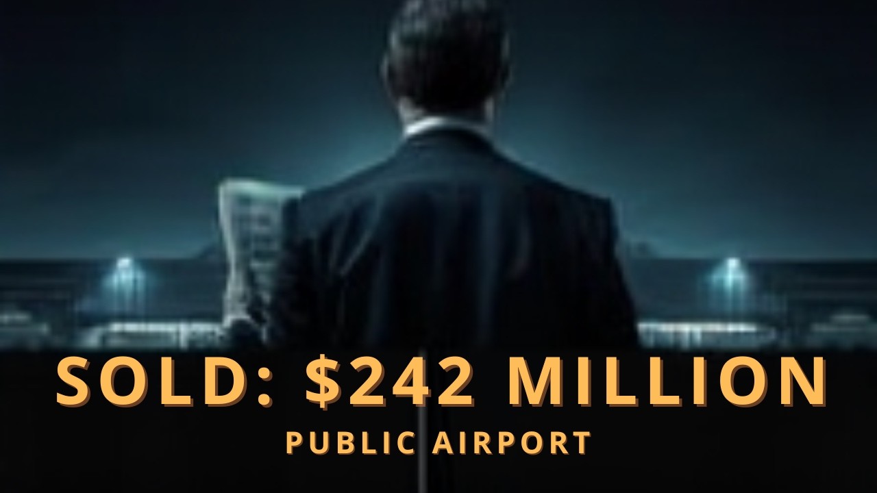 L'arnaque à 242 Millions : Il vend un aéroport public ! 🛩️