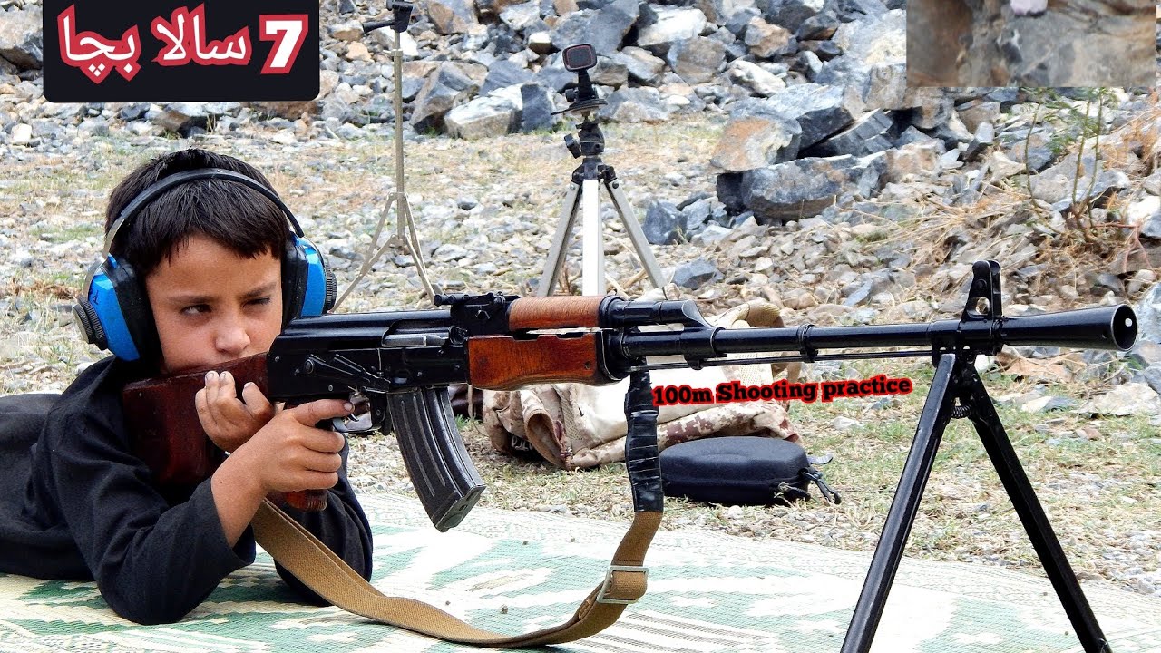 Russian RPK Full Detail Review| 100m Accuracy checking By a 7 year Old kid