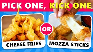 Pick One Kick One JUNK FOOD Edition 🍔🍟