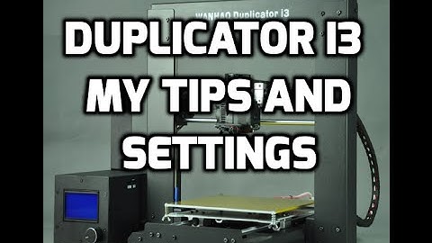 Duplicator i3 My tips and settings