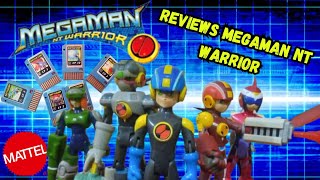 MEGAMAN NT WARRIOR e Battle Chips Mattel Reviews ano 2006 e 2007