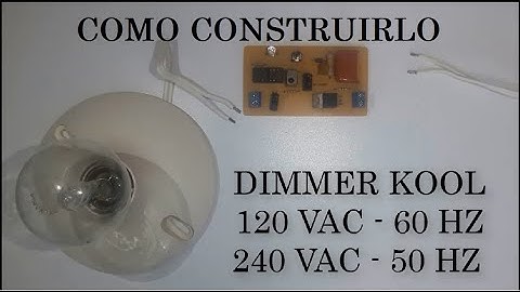 DIMMER DIGITAL | CONTROL DIGITAL CONECTAR CONFIGURAR Y CONTROLAR