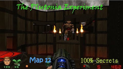 Brutal Doom v22 Test 7a | The Plutonia Experiment | Map 12 Gameplay [100% secrets]