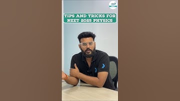 🔥Tips and Tricks for NEET 2025 Physics by Adarsh Sir #physics #tipsandtricks