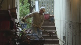 Flooded Paradise Park community near Santa Cruz cleans up ahead of next major storm