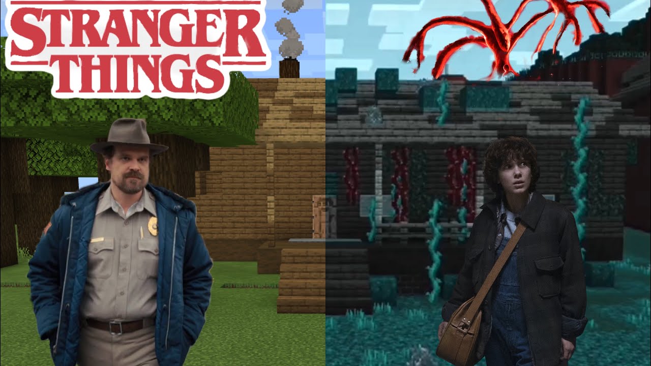 Hopper’s cabin (Stranger Things) in Minecraft YouTube