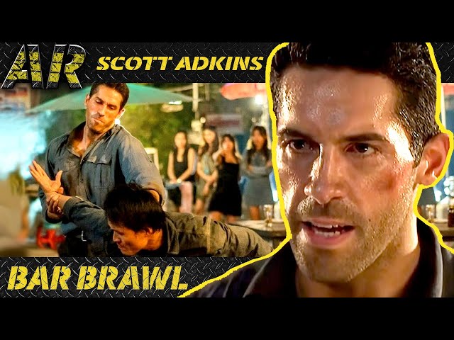 SCOTT ADKINS Drunken Brawl | NINJA SHADOW OF A TEAR (2013) class=