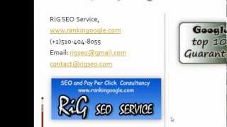 Avoid Google duplicate content penalty by using rel=canonical tag (A RiG SEO Service Video)
