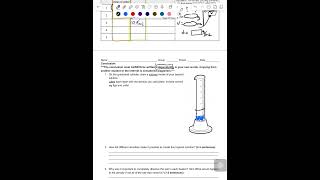Density Lab: “A Layered Solution” calculations