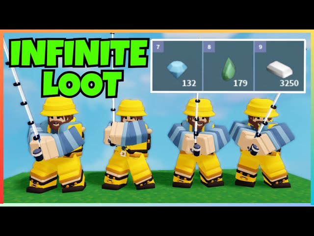 Loot from FISHERMAN ONLY in Squads... (Roblox Bedwars)