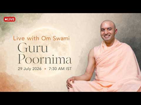 Guru Poornima | Streaming Live 29.07.26 - 7:30am IST
