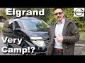 HOW DOES MY 2002 E51 NISSAN ELGRAND WORK AS A CAMPER WITH A POP TOP ROOF AND REAR CONVERSION?