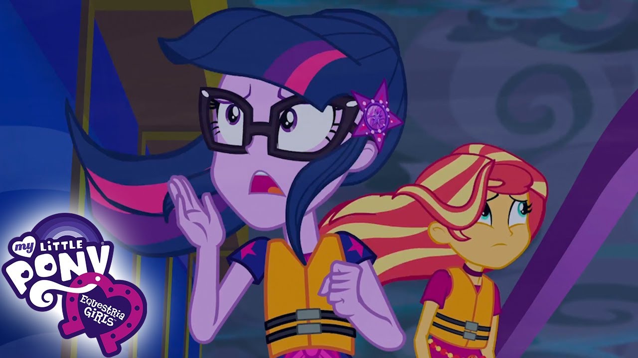 My Little Pony em português 🦄 Pânico nas Férias Parte 3: “Depressão tropical” MLP: Equestria Girls