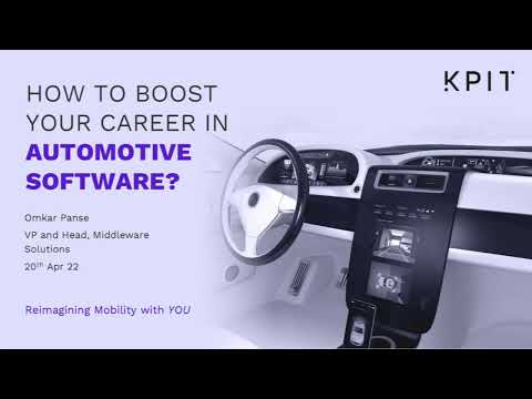 Learn how software-driven Automotive domain offers 100x career opportunities