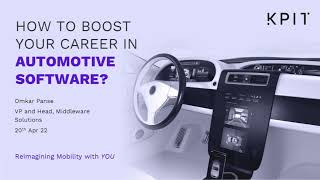 Learn how software-driven Automotive domain offers 100x career opportunities