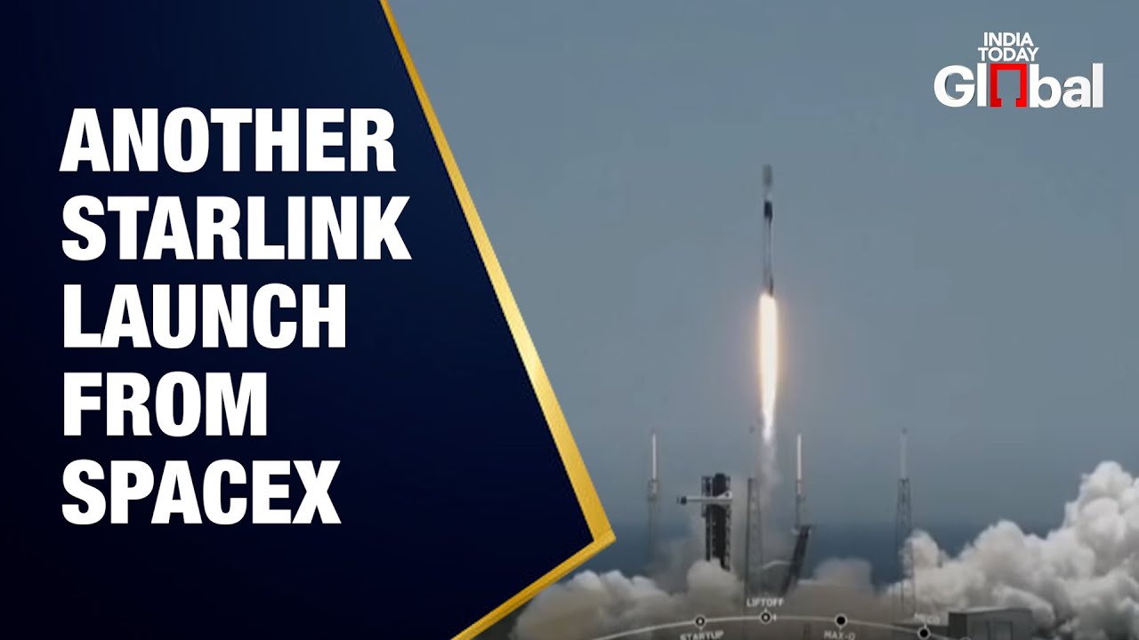 LIVE: SpaceX Launches New Batch of Starlink Satellites from California ...