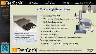 TestConX 2021 - Hersy Liu: Demonstrating V93000 WSMX_HR Analog Performance Requirement in TWS...