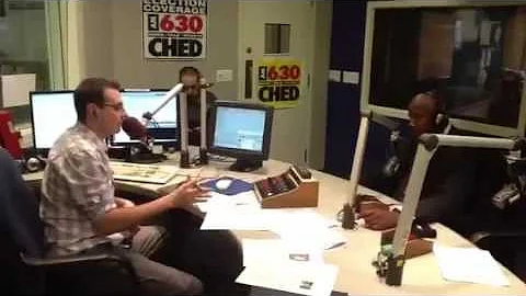 Donovan Bailey in studio with Dan Tencer - March 21