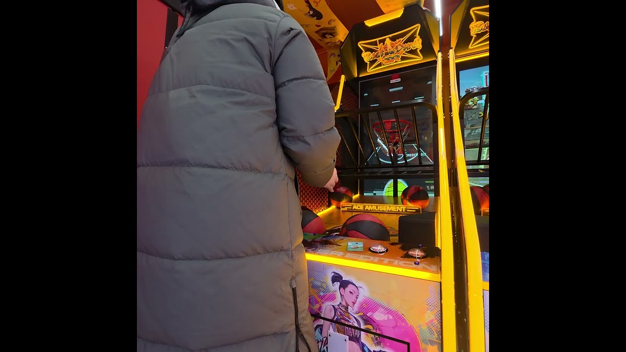 오락실 게임 14 대빵오락실 천안두정점 Game on basketball 농구 게임 #농구 #농구게임