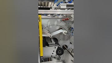 320mm Auto Turret Rewinder With Rotary Die Cutting Machine #troqueladora  #labelfinishing #labels