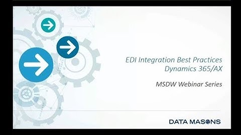 EDI Integration Best Practices for Dynamics 365/AX