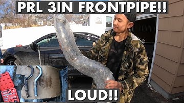 Installing the PRL Frontpipe!! FOR MY | 10th Gen Honda Civic SI
