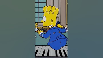 Thumbnail of Mozart (Bart Simpson) playing the piano live | The Simpsons Short