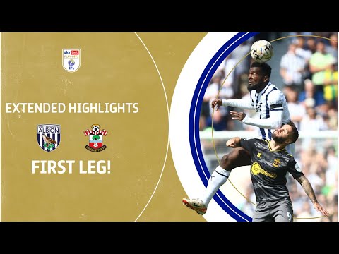 FIRST LEG! | West Bromwich Albion v Southampton extended highlights