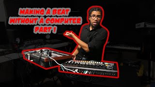 Making A Beat Without A Computer Part 1   Syncing Your Drum Machine And Sequencer