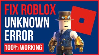 HOW TO FIX ROBLOX UNKNOWN ERROR (Android & IOS)