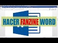 Cómo HACER un FANZINE EN WORD 🖥️ Crea un fanzine digital