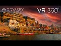 Ganges river varanasi virtual tour  vr 360 travel experience  india