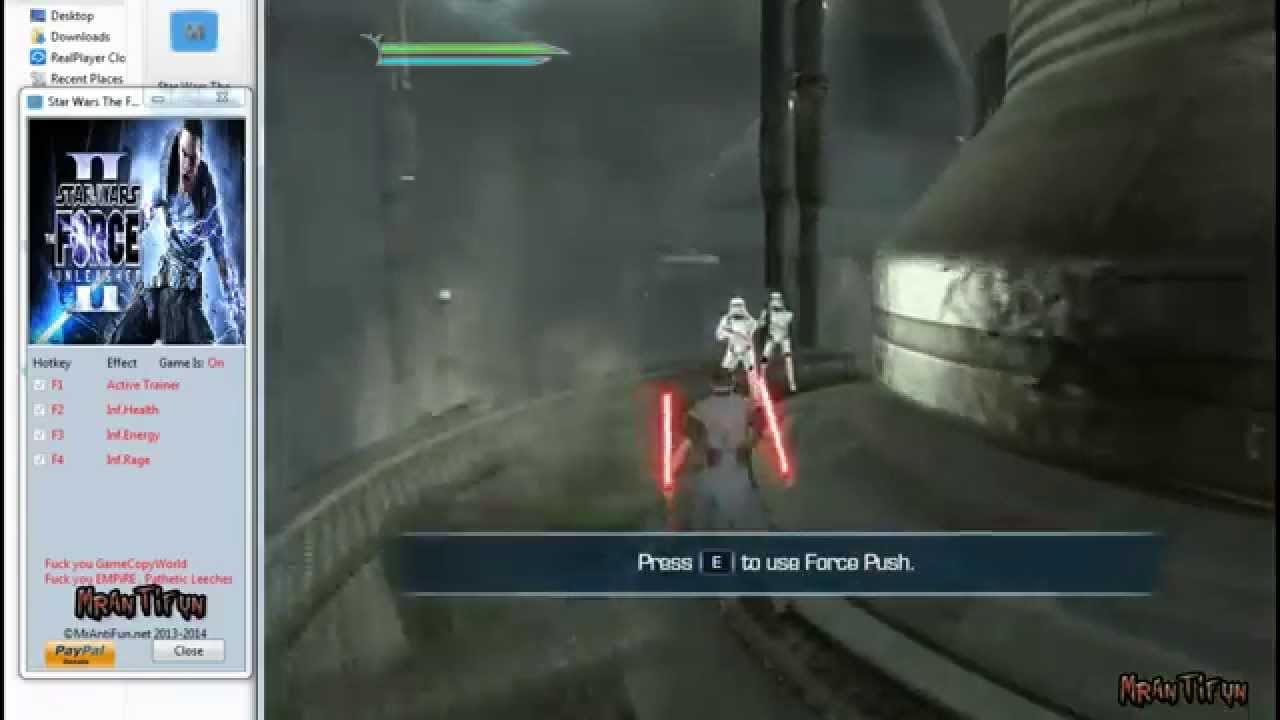 Коды star wars the force unleashed 2