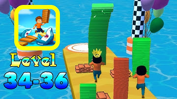 Shortcut Run Gameplay - Level 34-36 Best Hyper Casual Games and offline Mobile Games