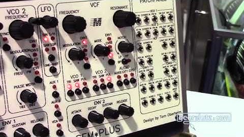 Tom Oberheim SEM Eurorack - Gearslutz @ NAMM 2016