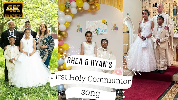 Rhea & Ryan's First Holy Communion Song - Sing Joy...