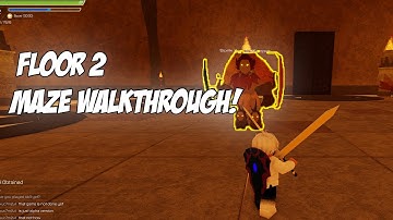 How to Find Floor 2 Boss Location! (swordburst 2)