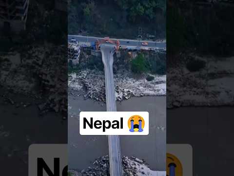 Nepal is slowly ending.😭#shorts #nepal #flood