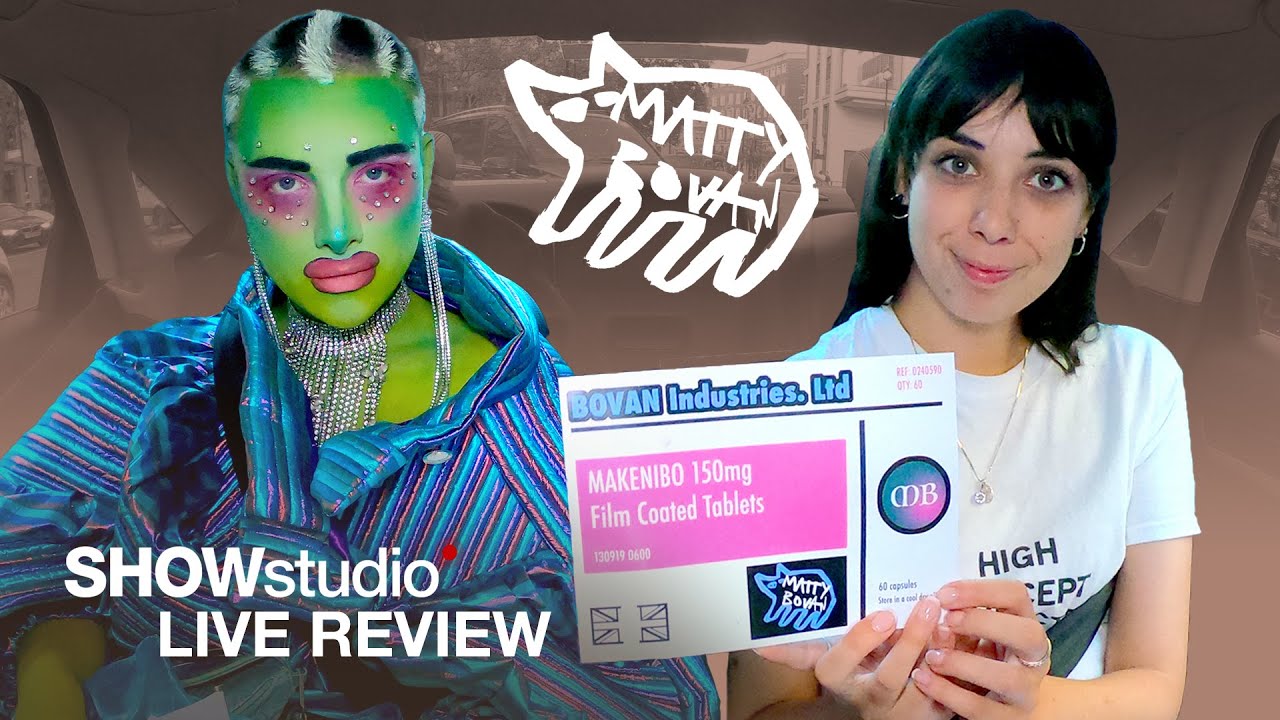 Matty Bovan teams with Katie Grand, Stephen Jones and Liberty for S/S 20 - Womenswear Live Review