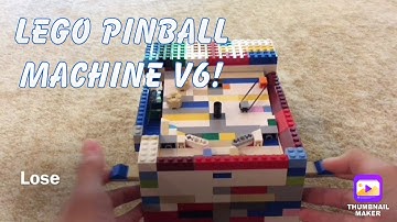 Lego Pinball Machine V6