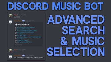Discord Music Bot - Searching & Queuing Multiple Tracks