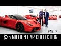 Ferrari Collector David Lee&#39;s $35 million car collection! (PART 2)