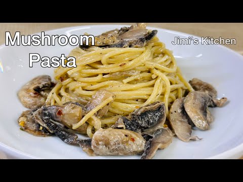 Creamy Mushroom Pasta, Ready in 15 mins! #pasta #viral #498 #yt #mushrooms #trending