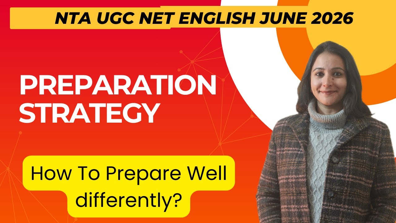 NTA UGC NET English- Strategy for June 2026| How to prepare Well| Annie ...