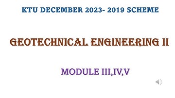 GT II KTU PREVIOUS QP DECEMBER 2023 MOD 3,4&5. KTU 2019 SCHEME