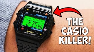 Watch THIS before buying a Casio Vintage! Unboxing & Review TIMEX Pacman T80!