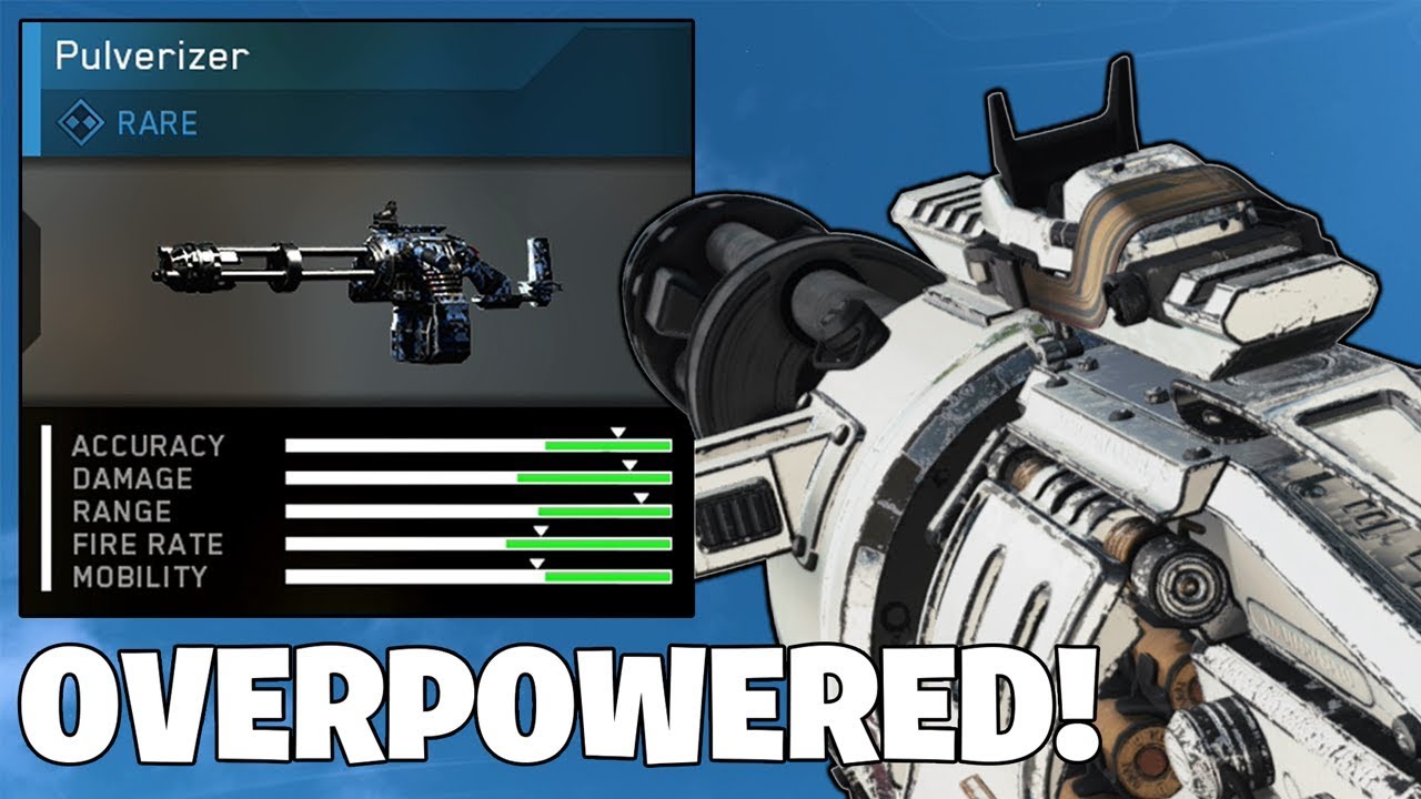 the RARE AUGER "PULVERIZER" in INFINITE WARFARE is UNFAIR & OVERPOWERED...