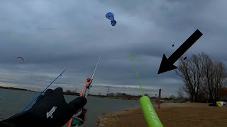 Flysurfer Peak5 8qm 1st foil test