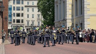 Central Band of the RAF Return to St James’s Palace